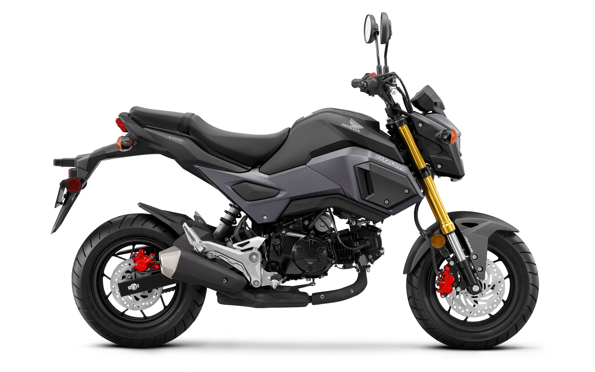 2018 HONDA GROM GRAY 01979